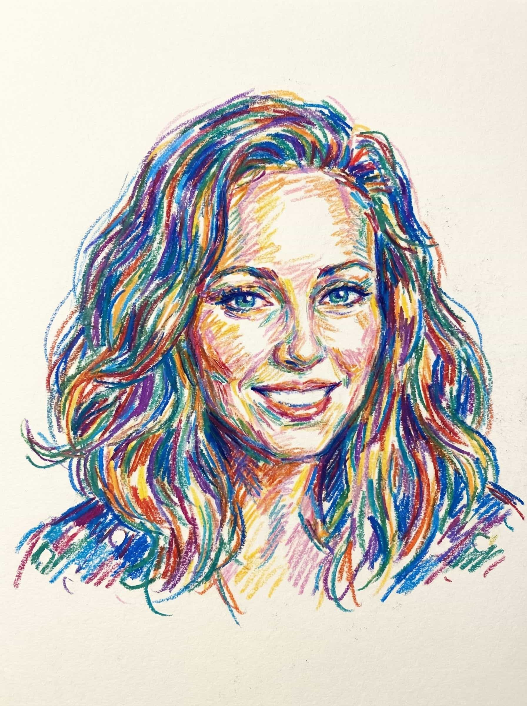 Image in the art style: pastel drawing.