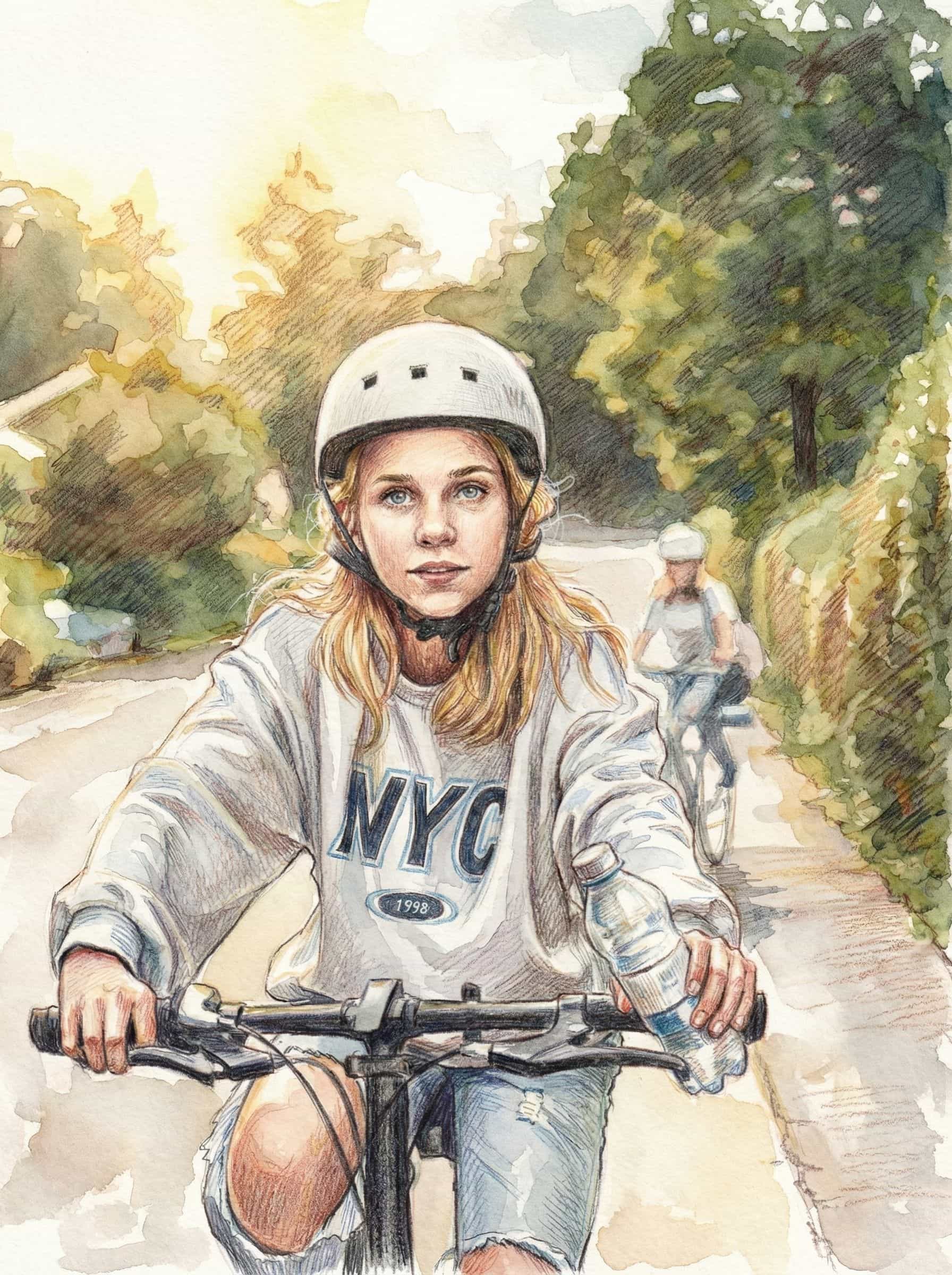 Image in the art style: photorealistic watercolor.