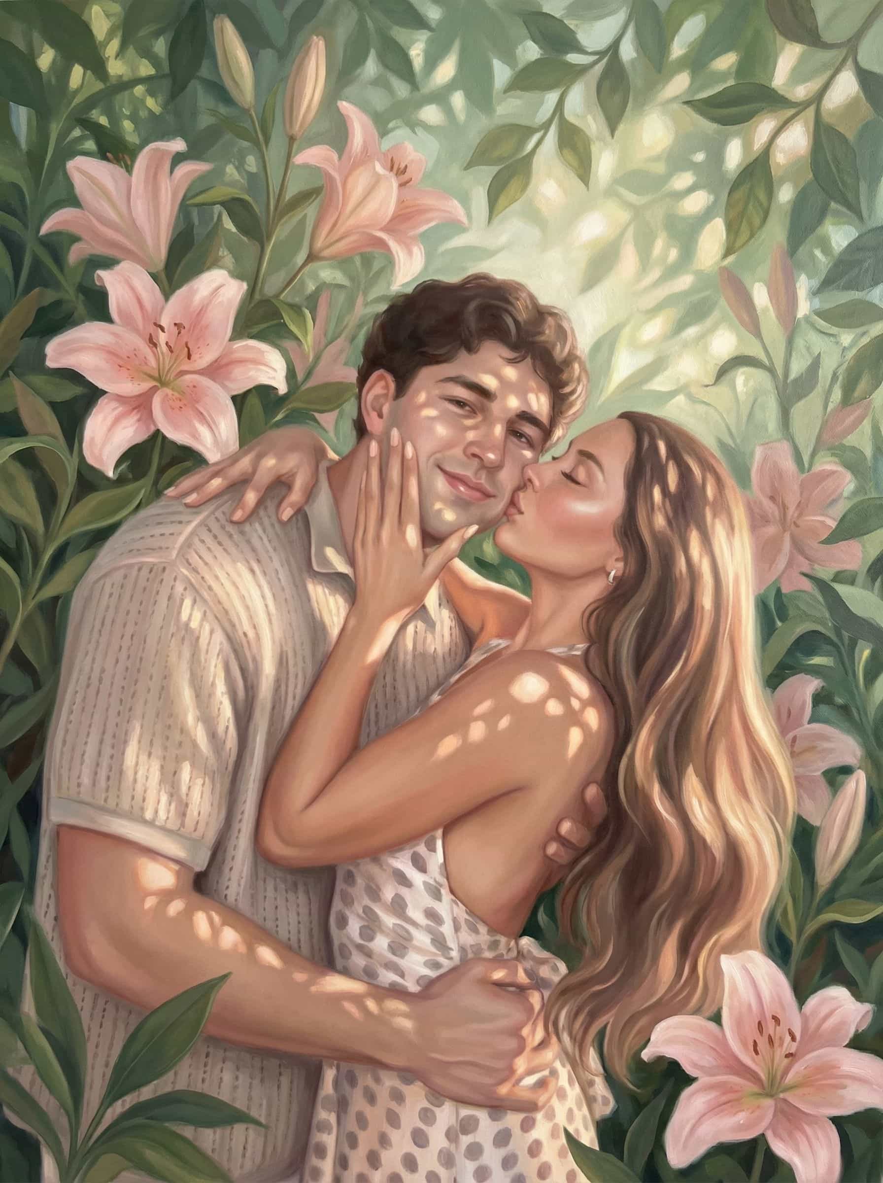 Image in the art style: etheral portarit.