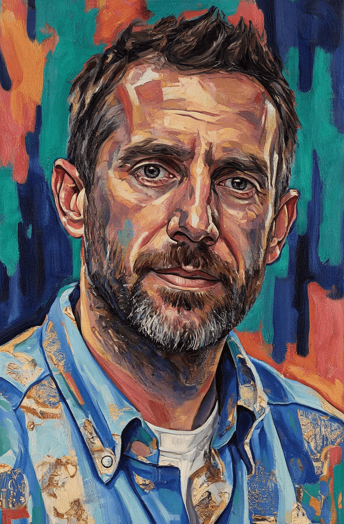 no hair guy, no beard