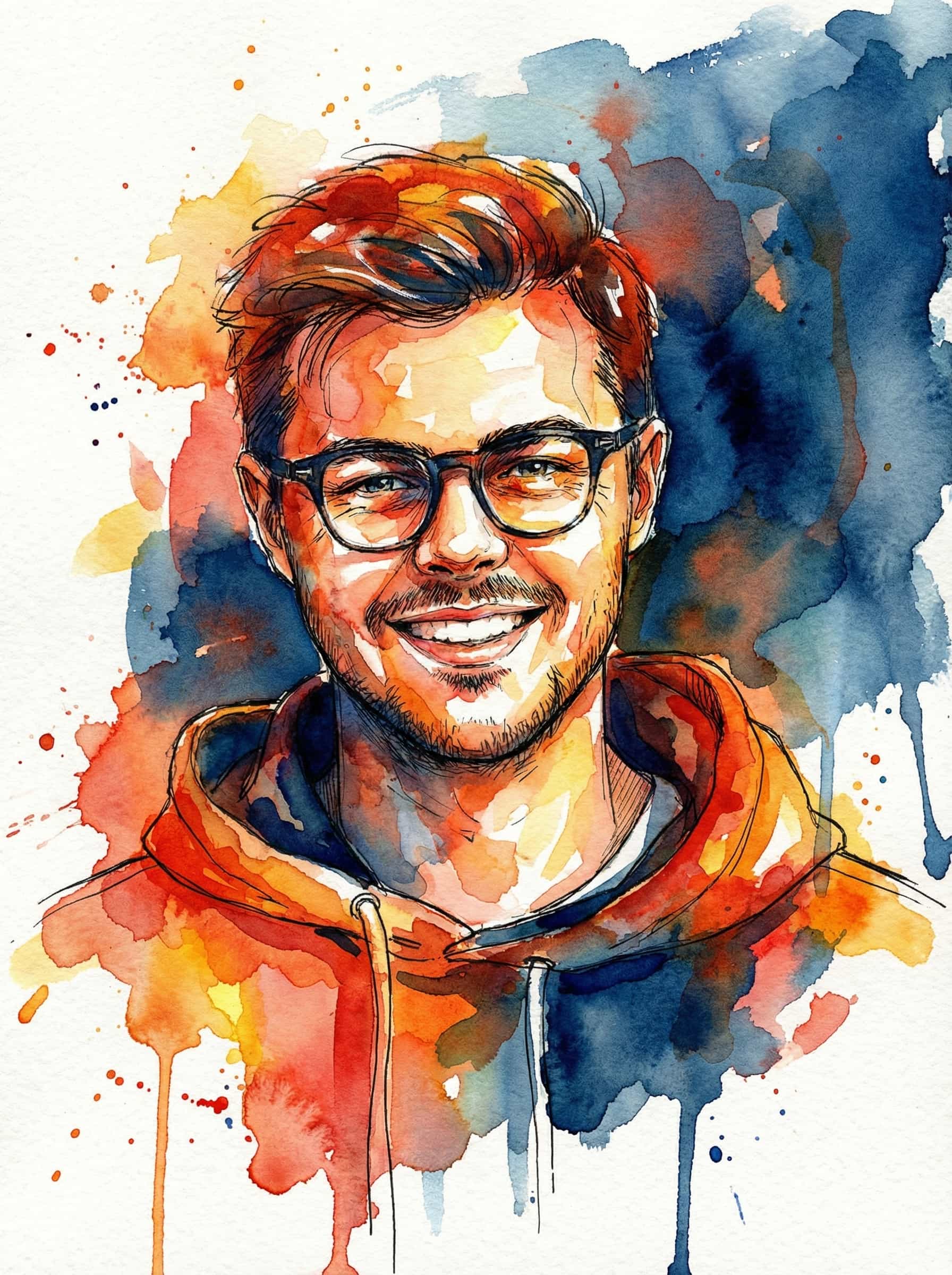 Image in the art style: watercolor.