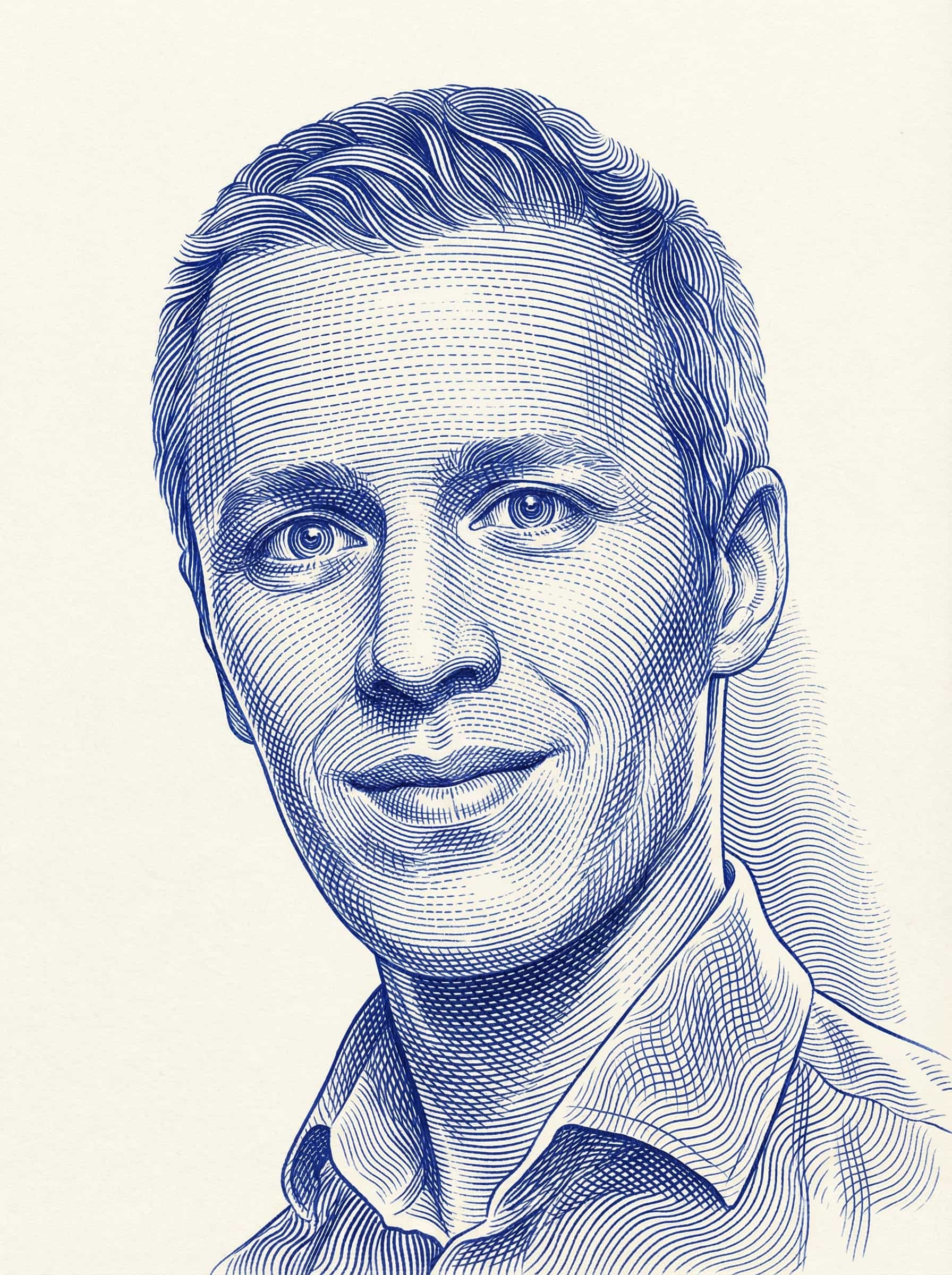 Image in the art style: guilloche linework.