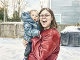 Photorealistic Watercolor