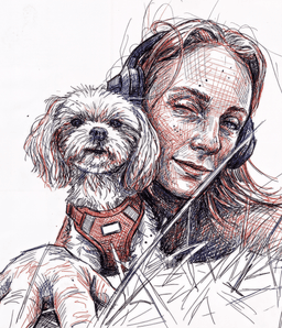 Cross-hatching Sketch