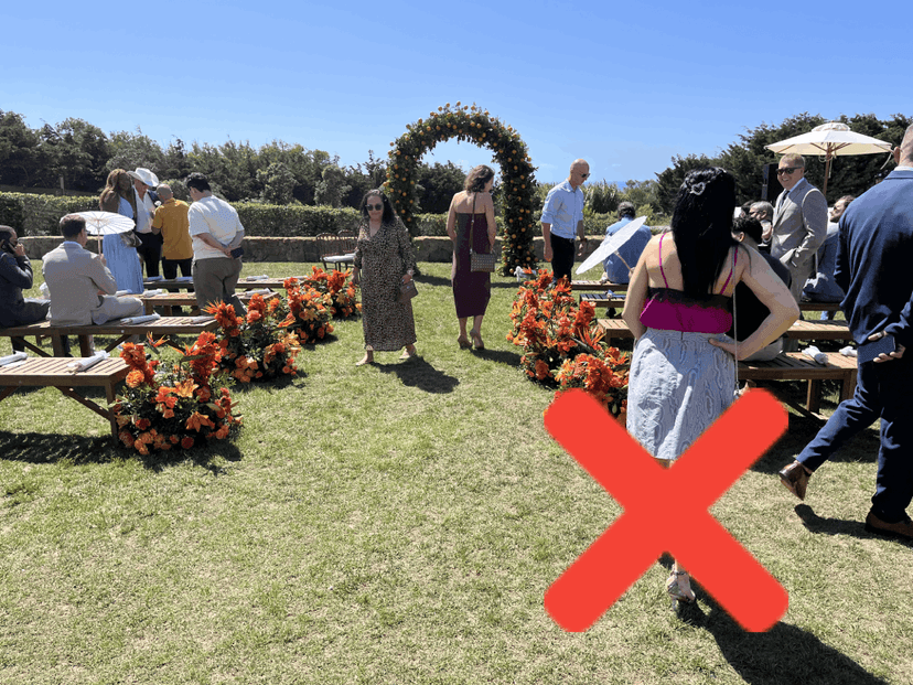 Bad photo with unclear subject – weaker canvas from a photo effect