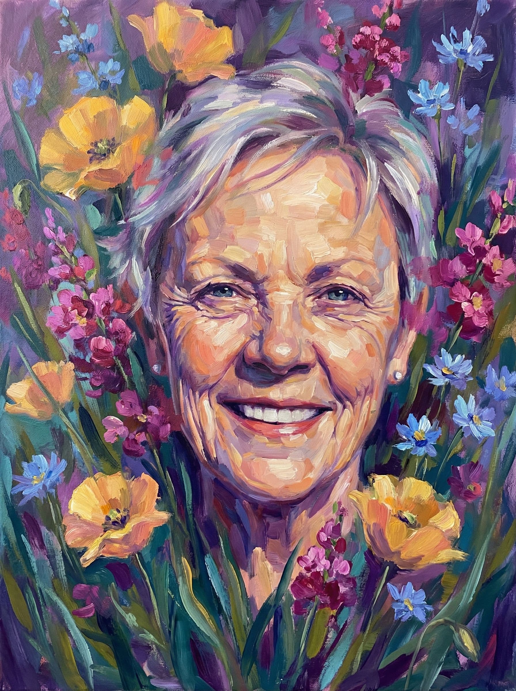 Image in the art style: bloom expressionism.