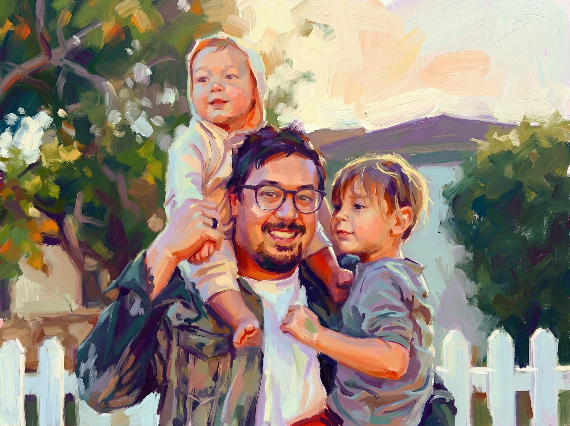 Image in the art style: impressionist.