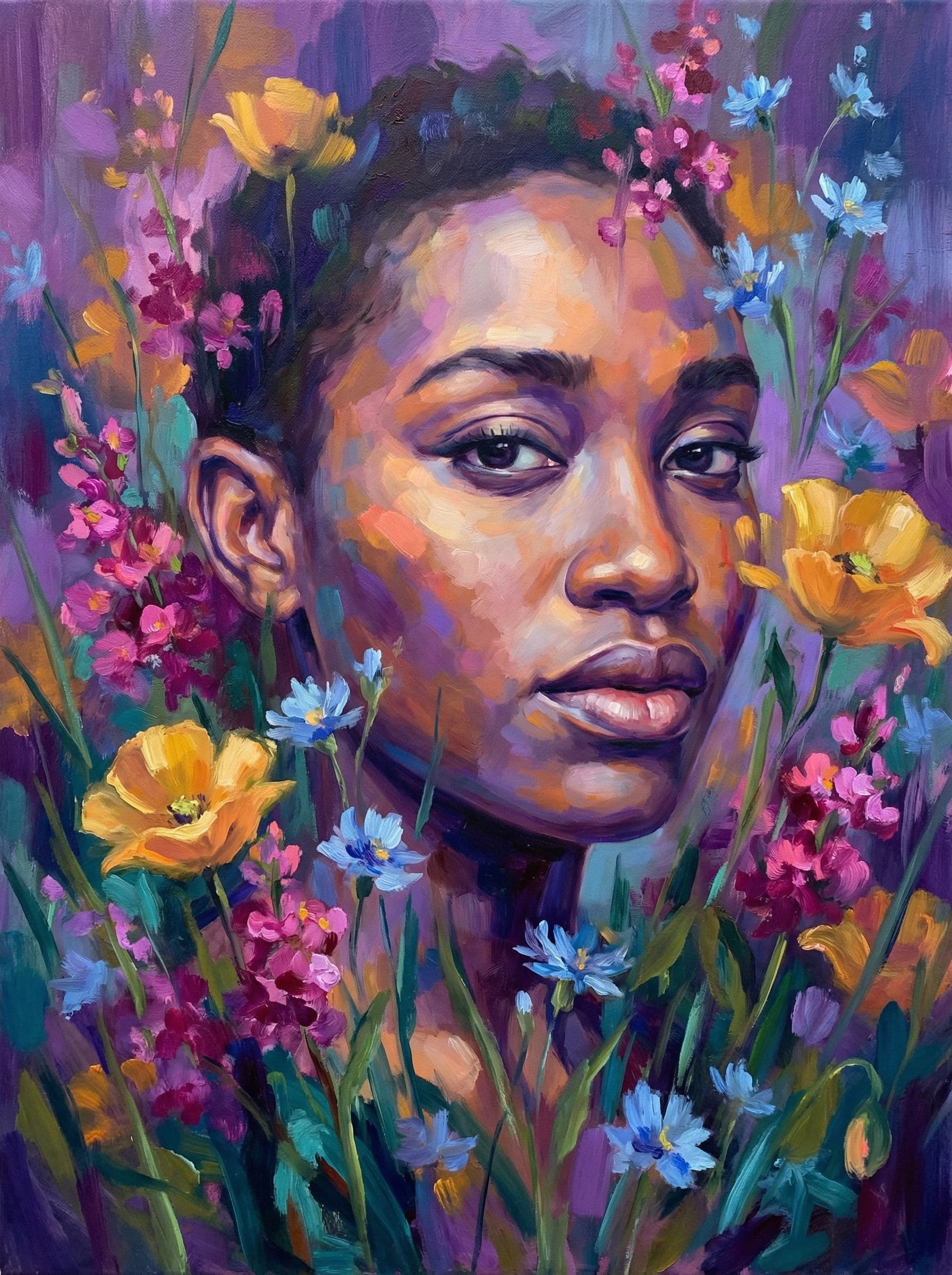 Image in the art style: bloom expressionism.