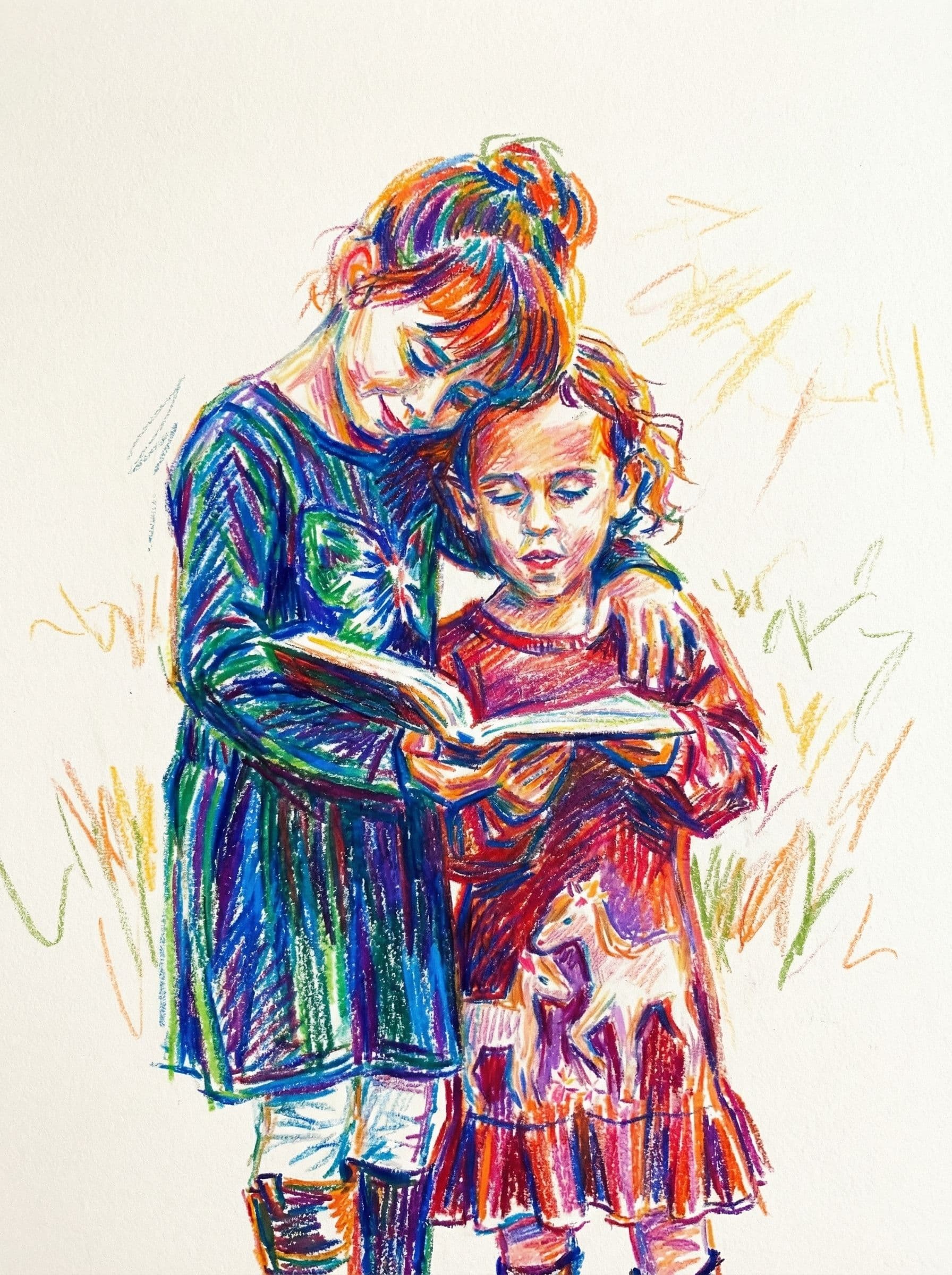 Image in the art style: pastel drawing.