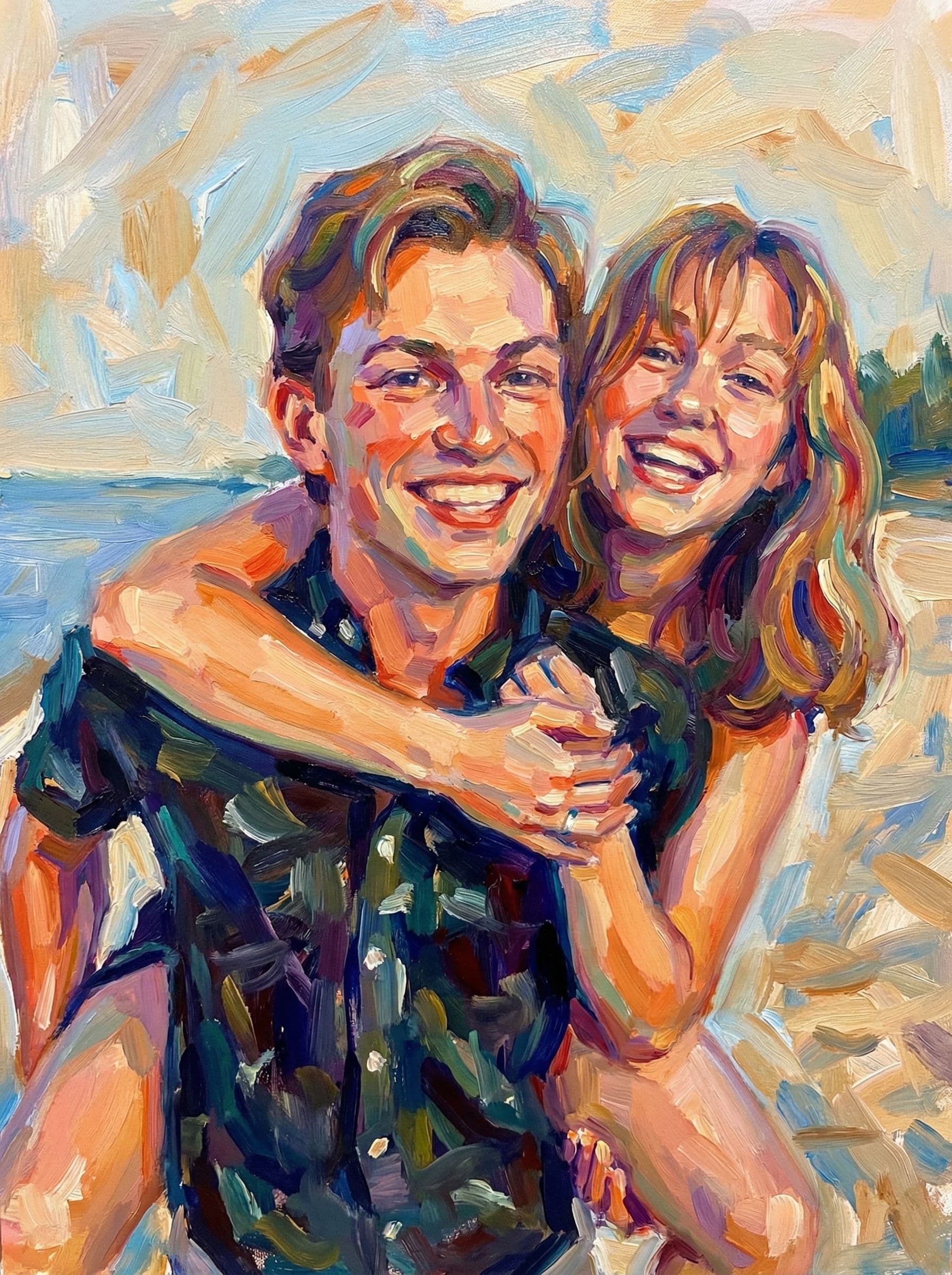 Image in the art style: impressionist.