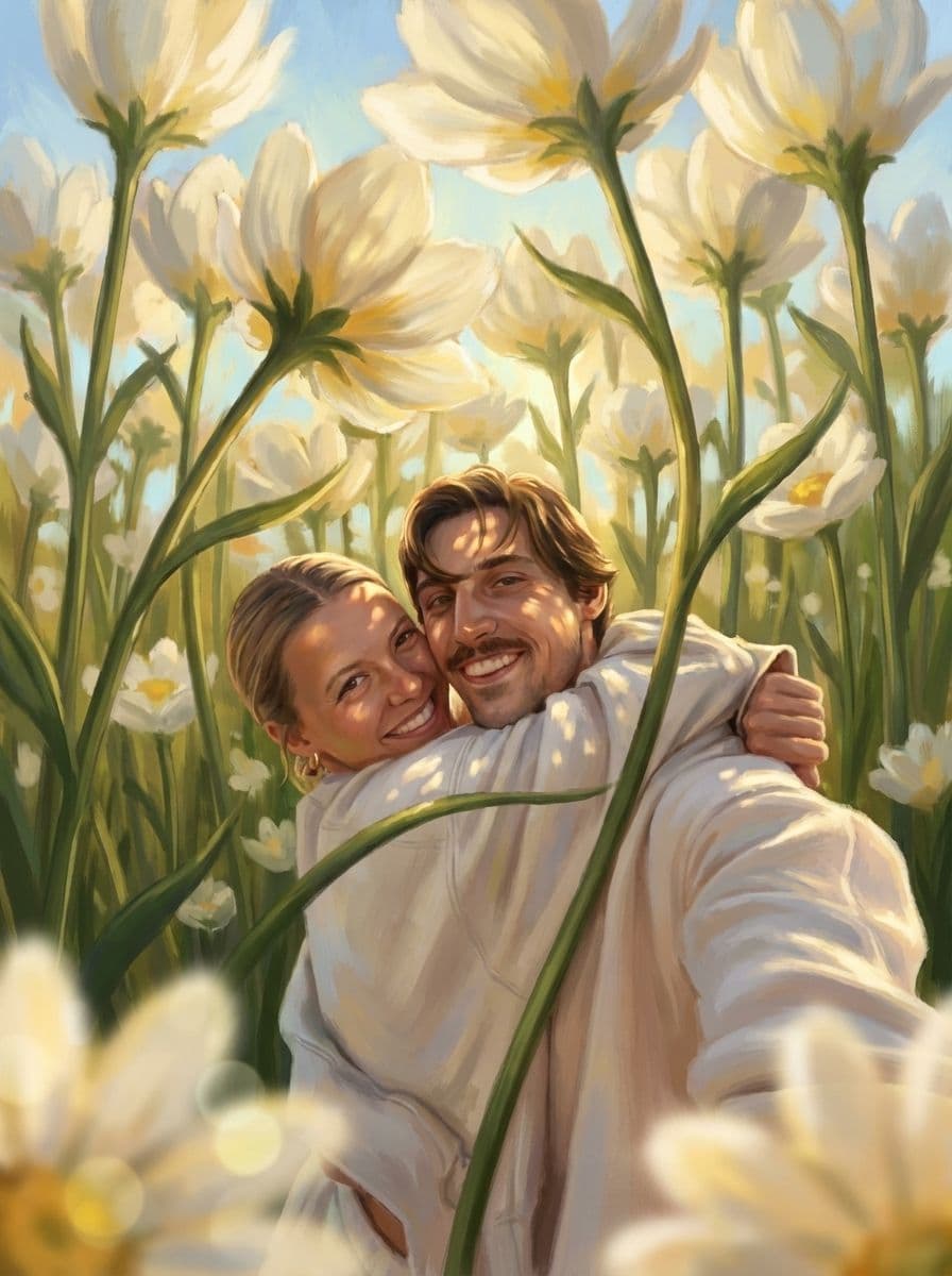 Image in the art style: dreamy painterly surrealism.