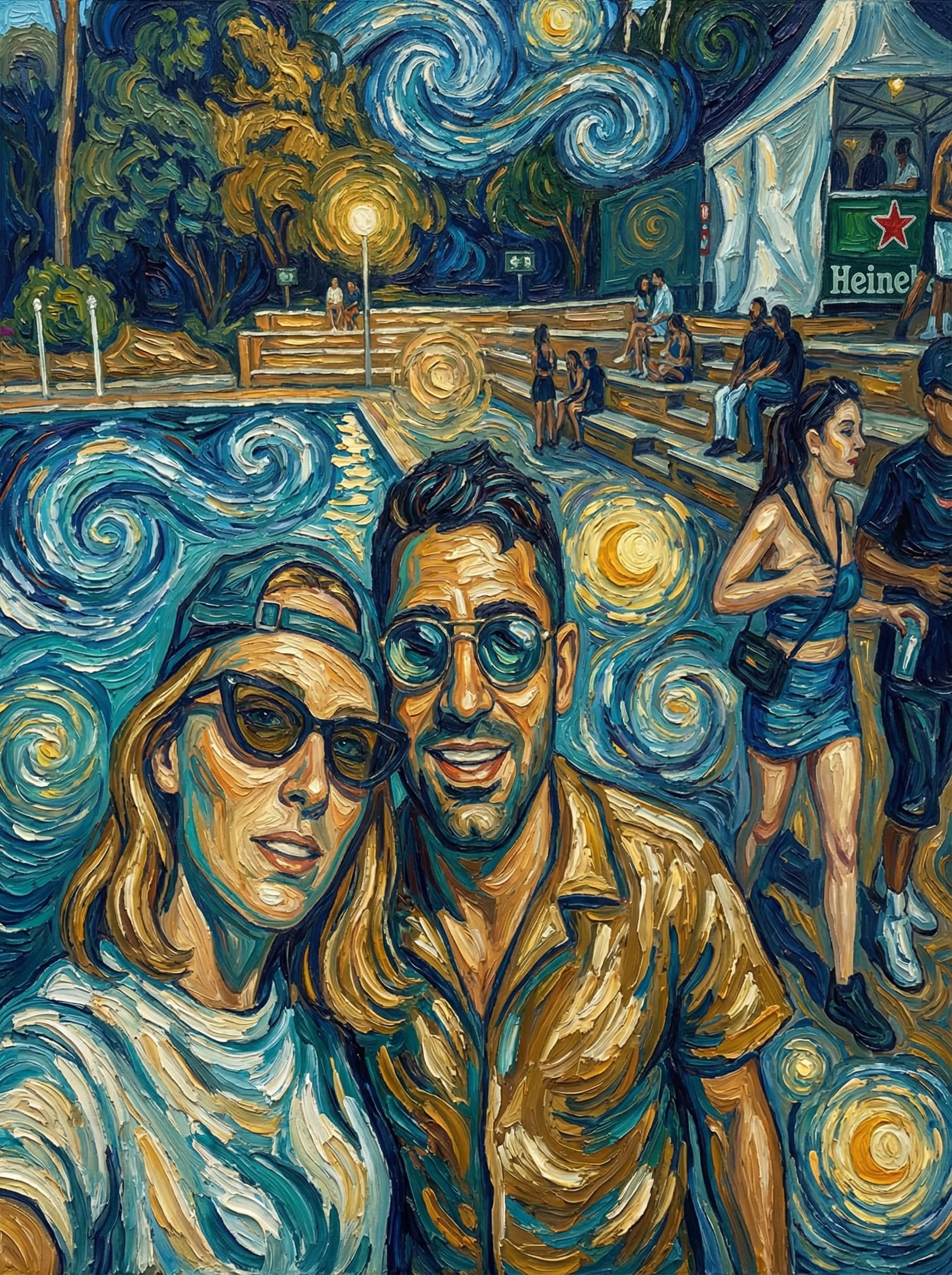 Image in the art style: van gogh.