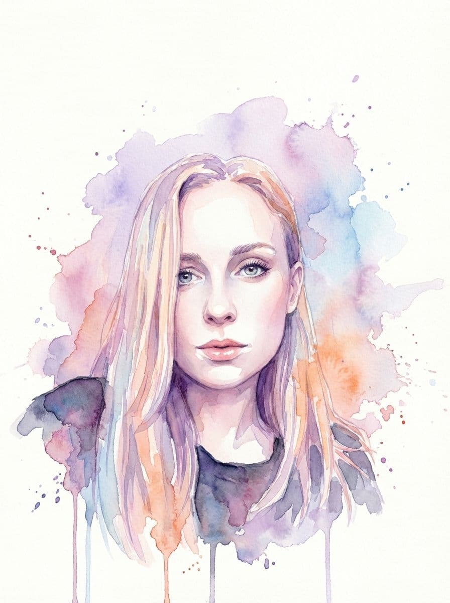 Image in the art style: subtle watercolor.