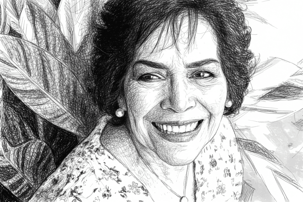 Style transfer with cross-hatching portrait...