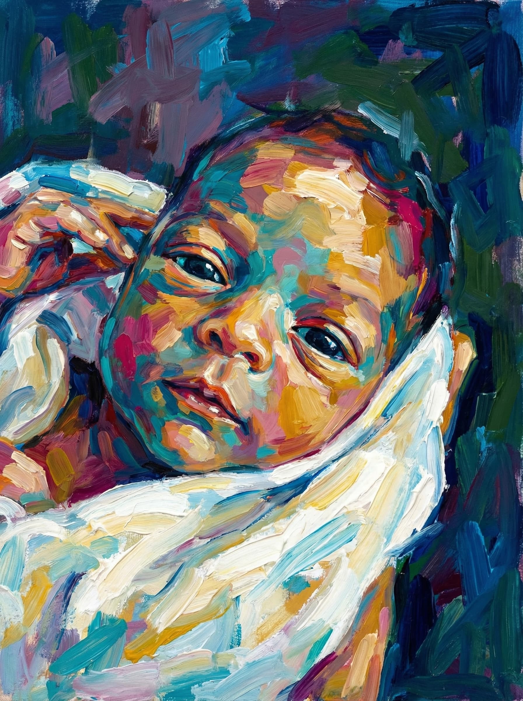 Image in the art style: vivid expressionism.