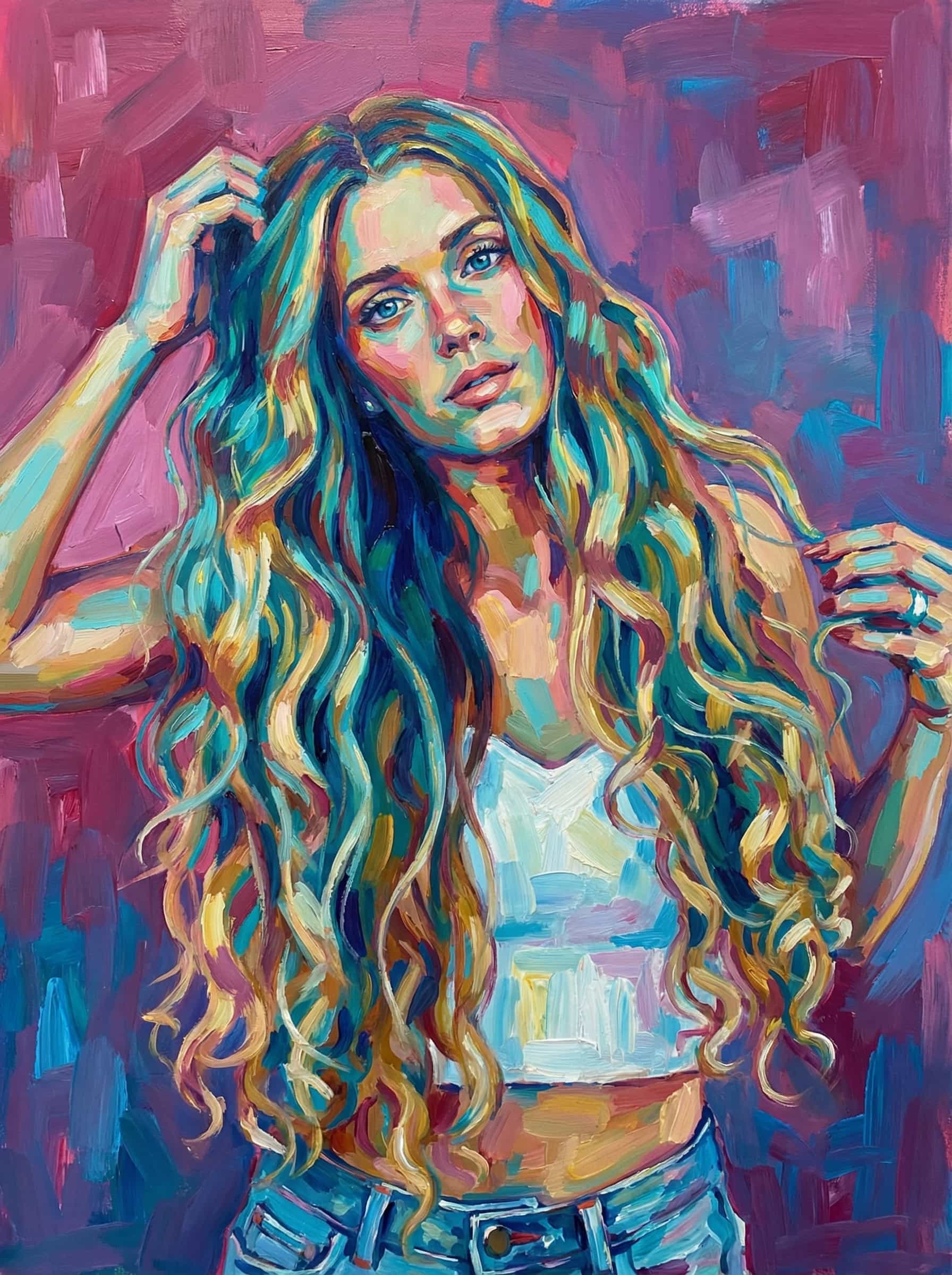 Image in the art style: vivid expressionism.