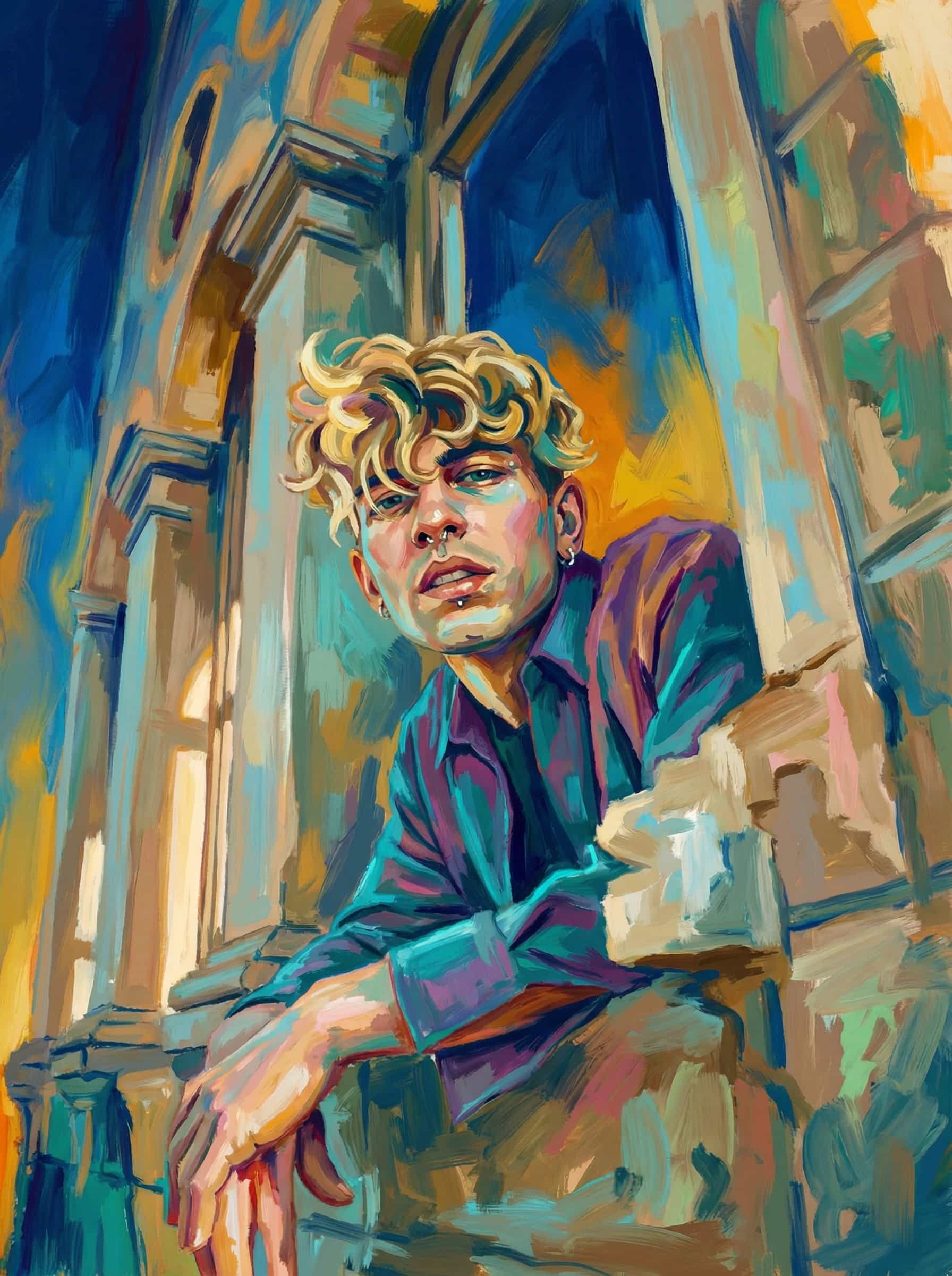 Image in the art style: vivid expressionism.