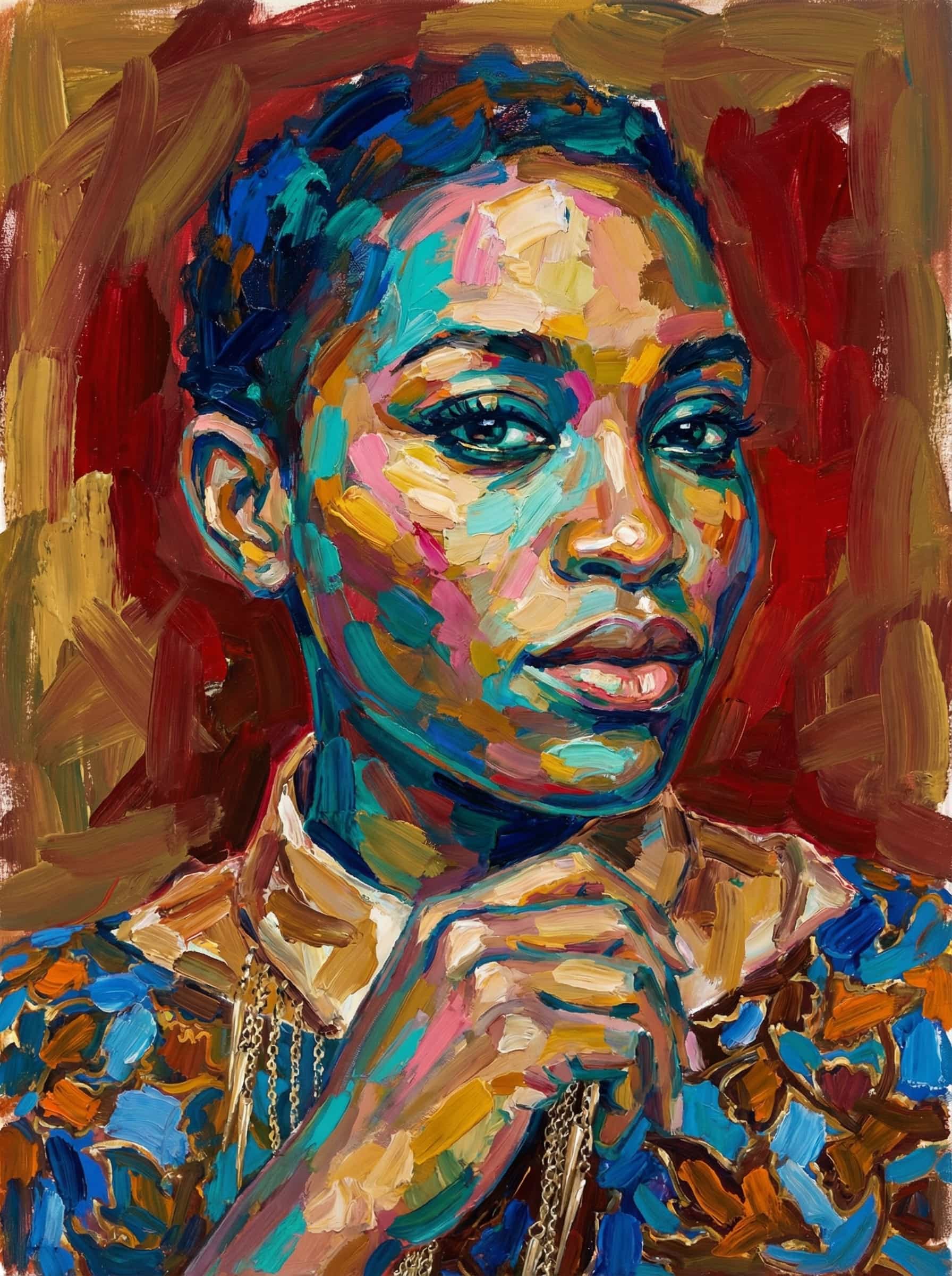 Image in the art style: vivid expressionism.