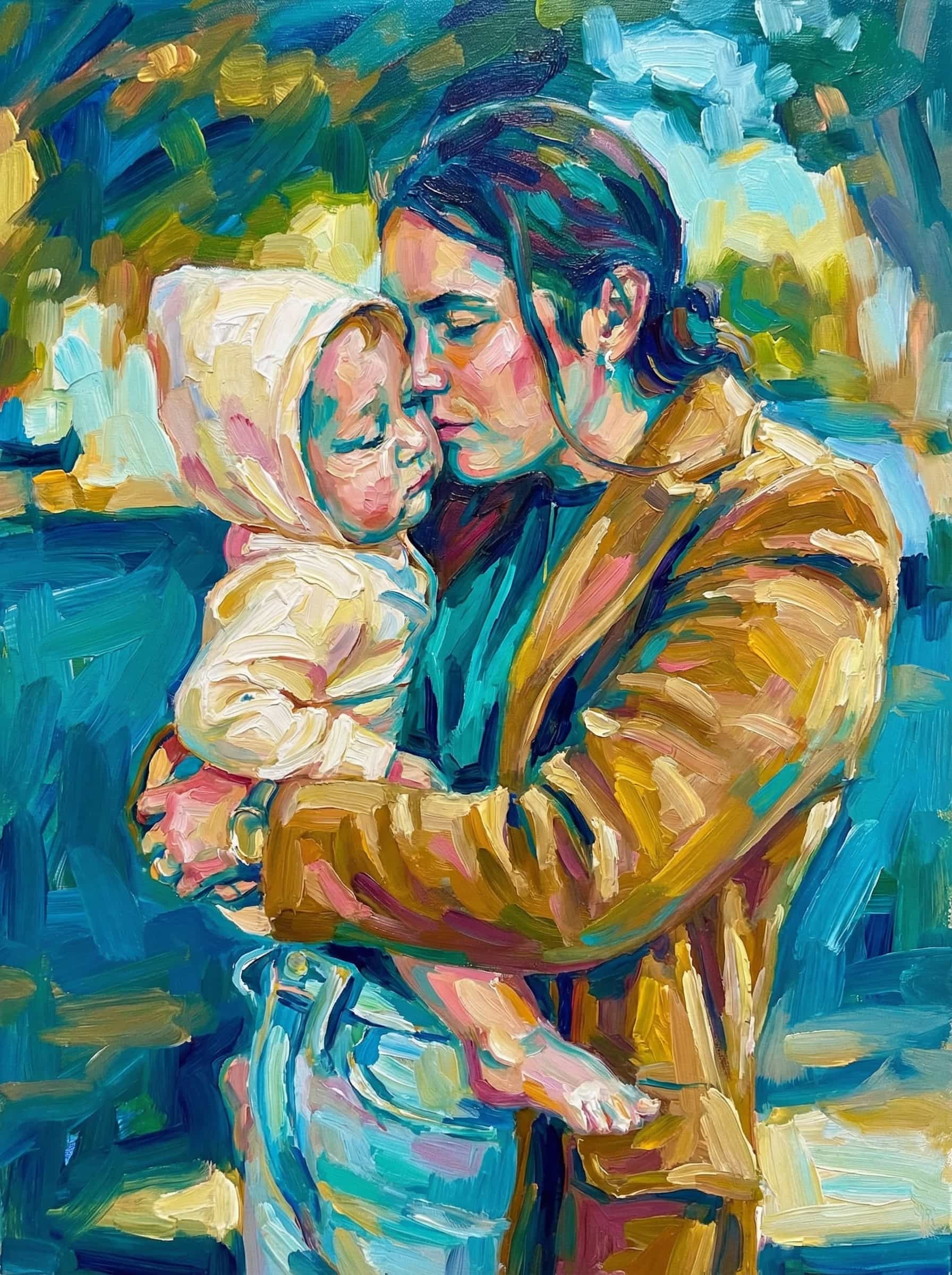 Image in the art style: vivid expressionism.